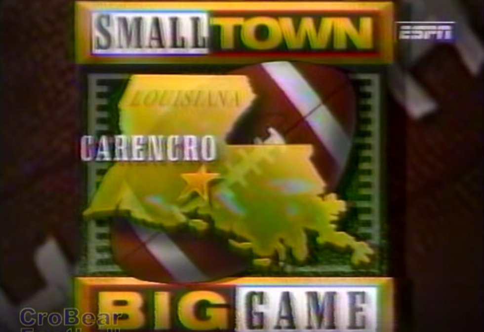 ‘Small Town, Big Game': 1993 ESPN Feature Spotlights The Carencro Bears Football Team