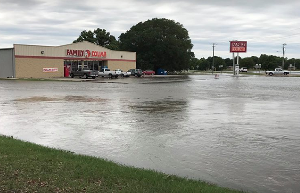 Town Of Mamou Floods Early Sunday Morning