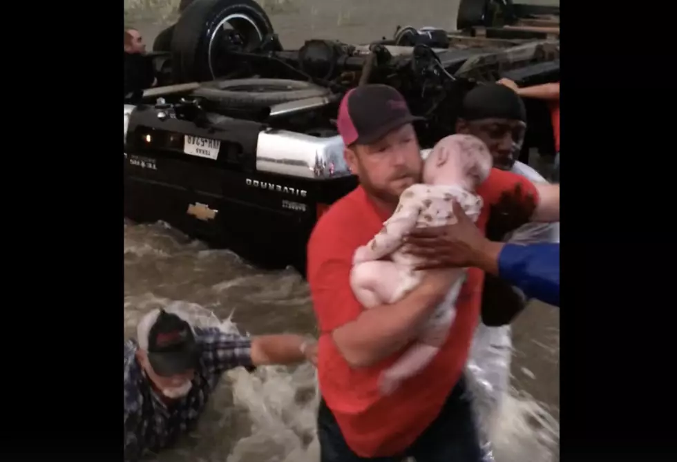 RAW VIDEO: Infant, 2-Year-Old Nearly Dead Before Dramatic Rescue From Texas Storms