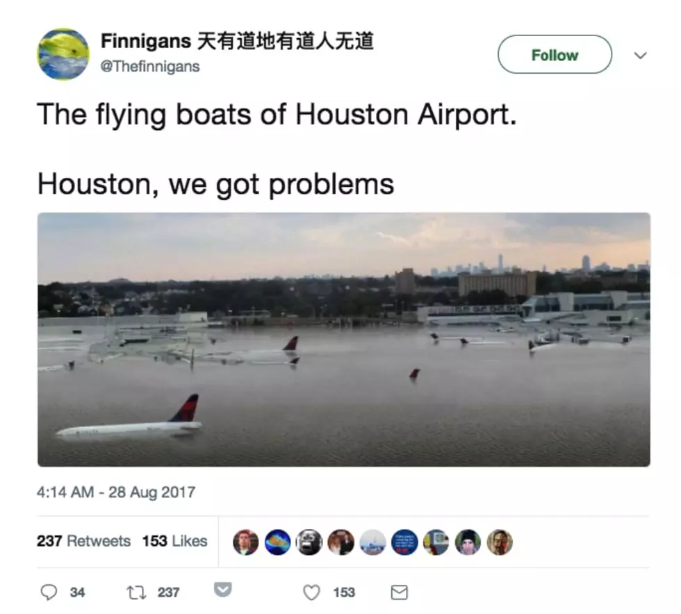 That Pic Of Submerged Airplanes At Houston Airport Is Totally Fake—Along With These Other Harvey Hoaxes