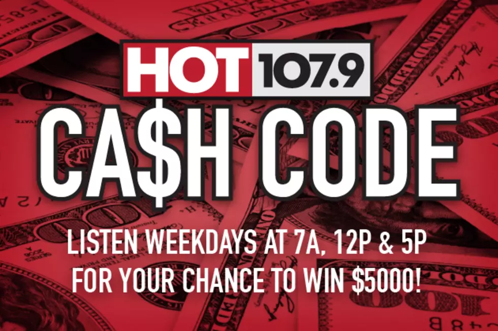 Win Up to $5,000 With The Hot 107.9 Cash Code