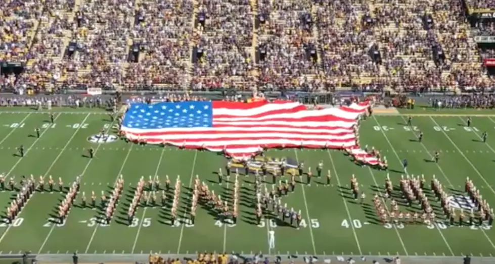 LSU’s Marching Band Honors All Branches Of The Military [VIDEO]