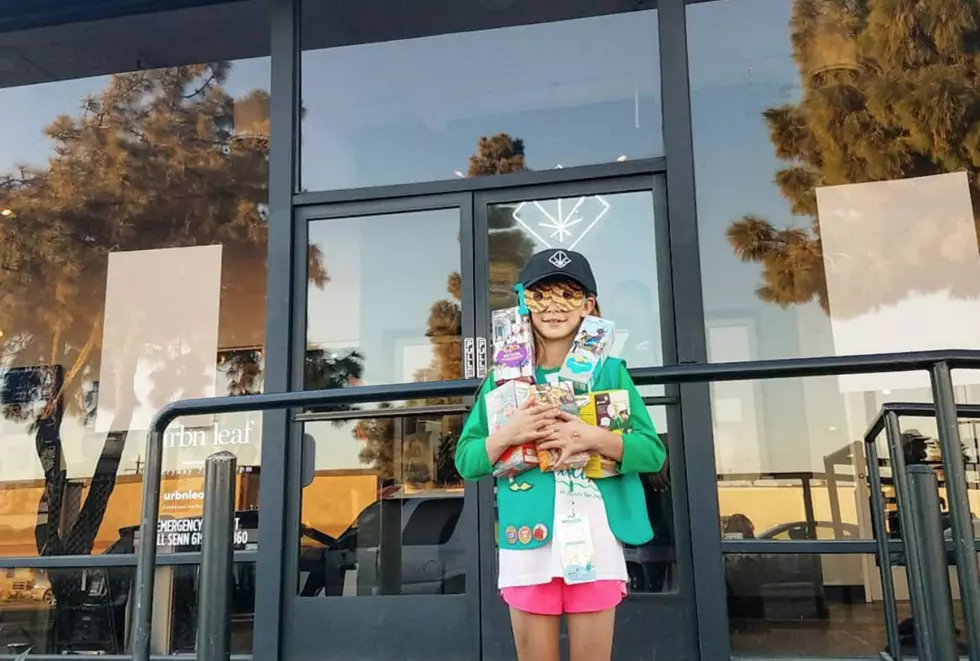 Girl Scout Sells Over 300 Boxes Of Cookies In Six Hours Outside Marijuana Shop [PHOTO]