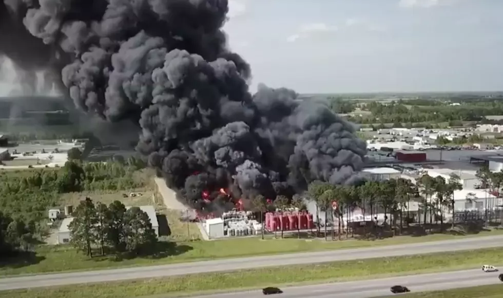 Aerial Footage Of Explosion Near Duson [VIDEO]