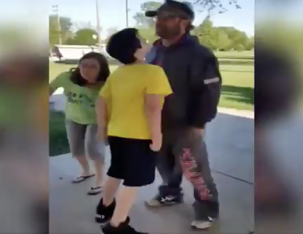Kid Taunts, Pushes Man Who Allegedly Caught Him Messing With Cars