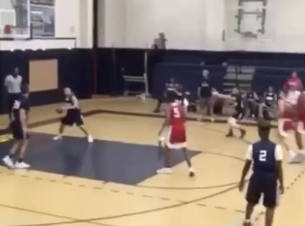 Local AAU Basketball Player Nails Full Court Shot At The Buzzer