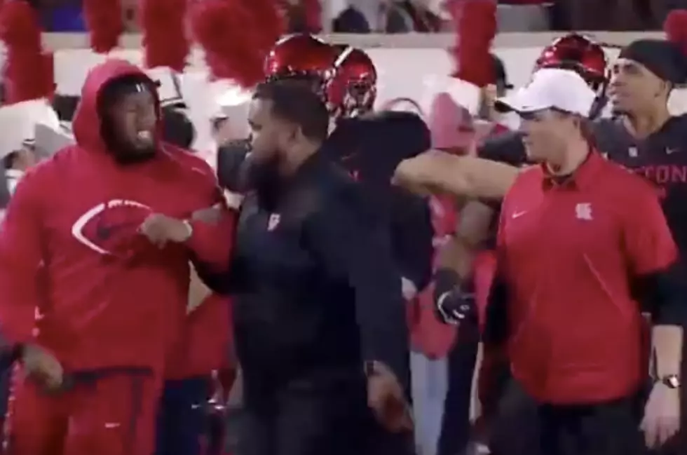 Houston Cougars Star Player Goes After His Coach [VIDEO]