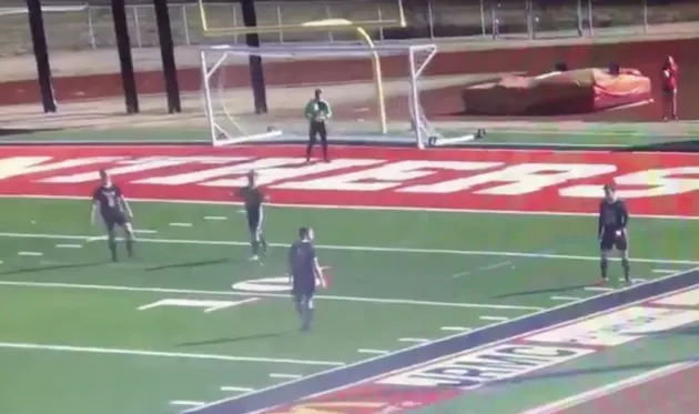 Light Pole Falls During Soccer Match, Injures Two [VIDEO]