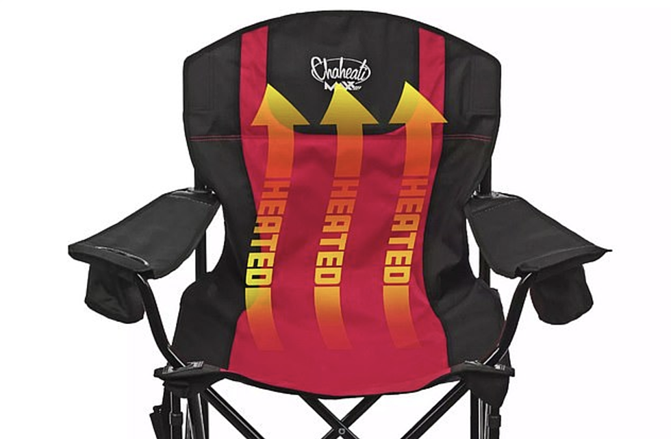Is This Heated Chair The Perfect Folding Seat For Louisiana Ballpark Parents?