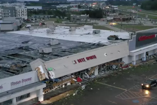 Drone Footage From Ruston, Louisiana After Tornado Damages Buildings [VIDEO]