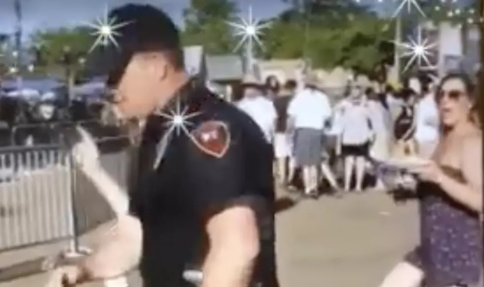 Lafayette Police Officer Does ‘Cupid Shuffle’ At Festival International [VIDEO]