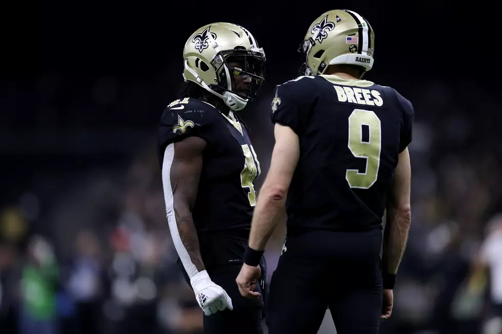 Brees Boys Stealing Kamara's Shoes?