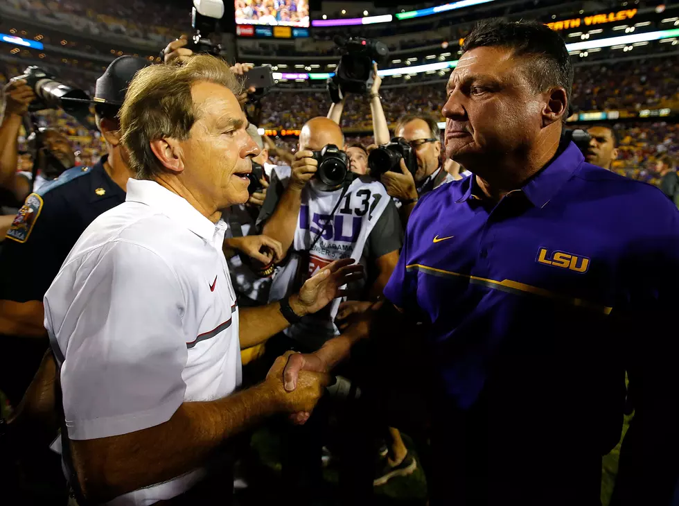 CBS Sports Announces Time Change For LSU/BAMA Game
