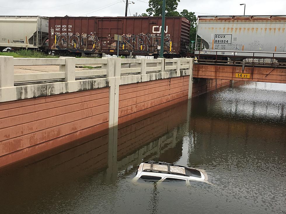 Lafayette Firefighters Rescue Woman Submerged In Underpass Flood [Photo]