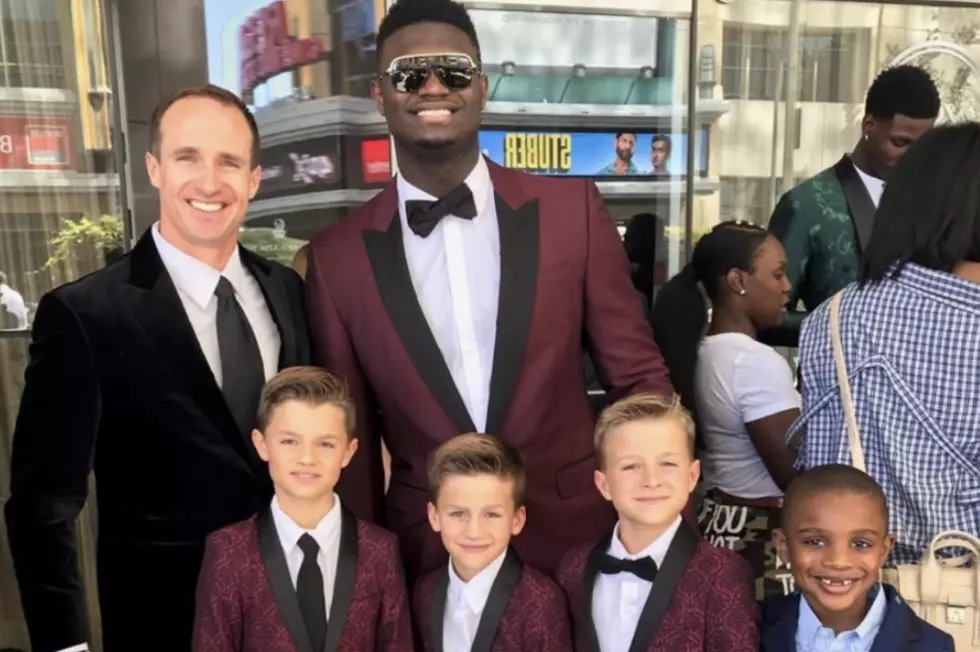 Drew Brees’ Kids Dressed To Match Zion Williamson At The 2019 ESPY Awards