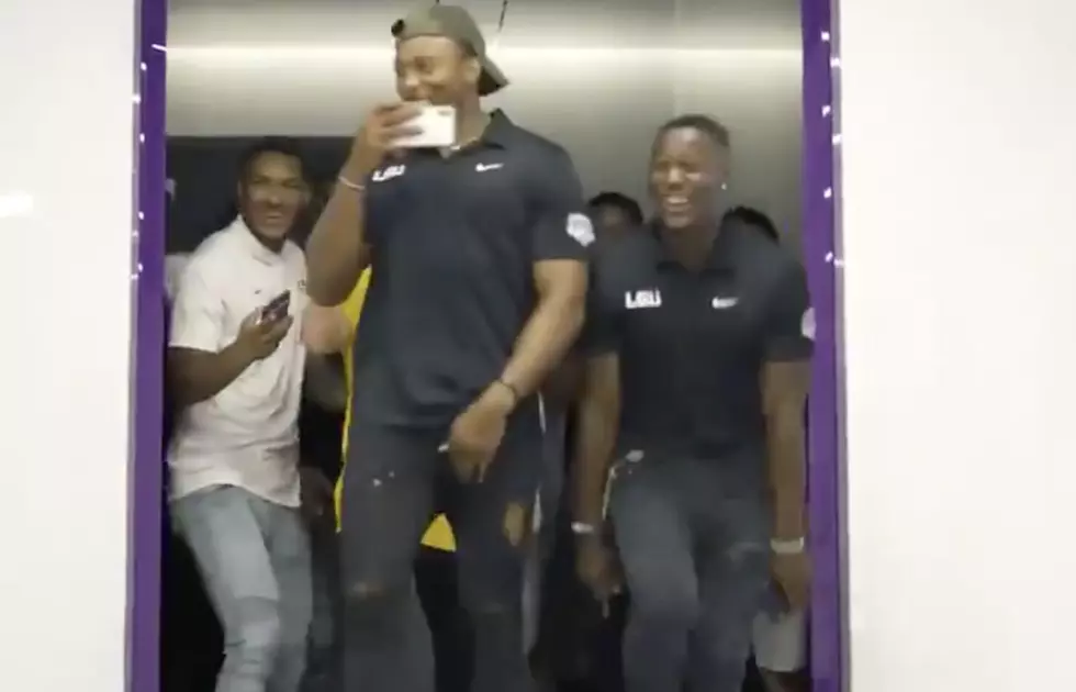 Watch The LSU Players Flip Out When They See Their Newly Renovated Locker Room