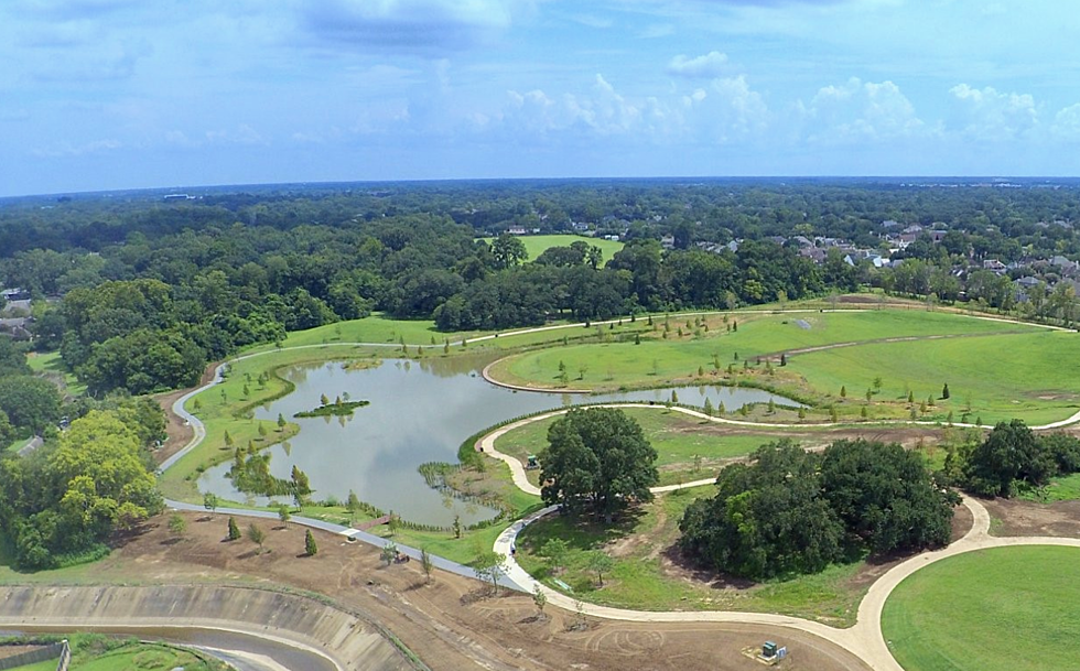 Overhead Drone Shots Of Moncus Park Show Some Pretty Exciting Progress