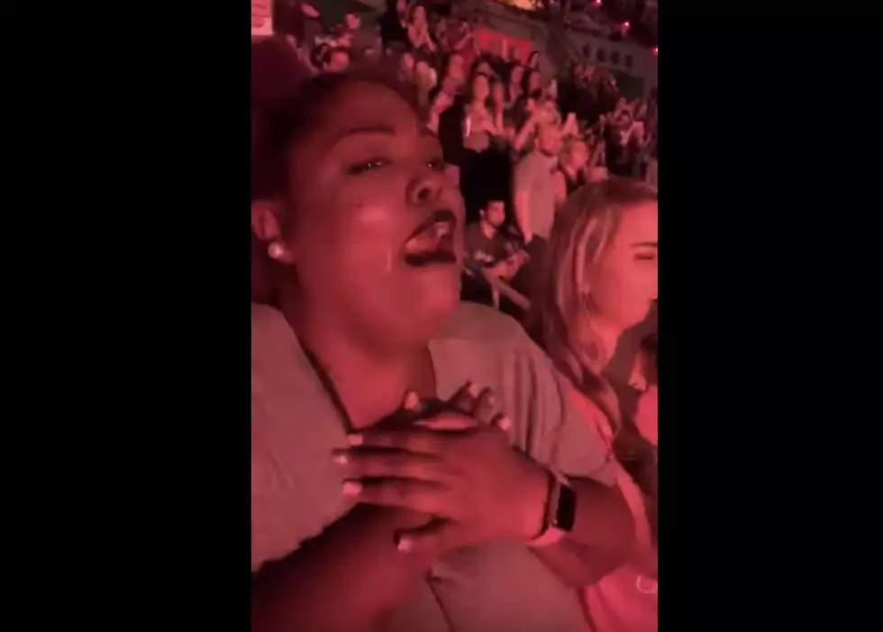 This Backstreet Boys Fan Completely Lost Her Mind Last Night At The CAJUNDOME