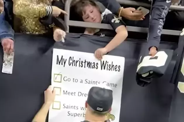 Drew Brees Fulfills Child&#8217;s Christmas Wish List [VIDEO]