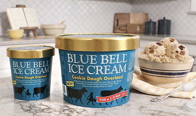 Blue Bell Ice Cream Introduces &#8216;Cookie Dough Overload&#8217; Flavor