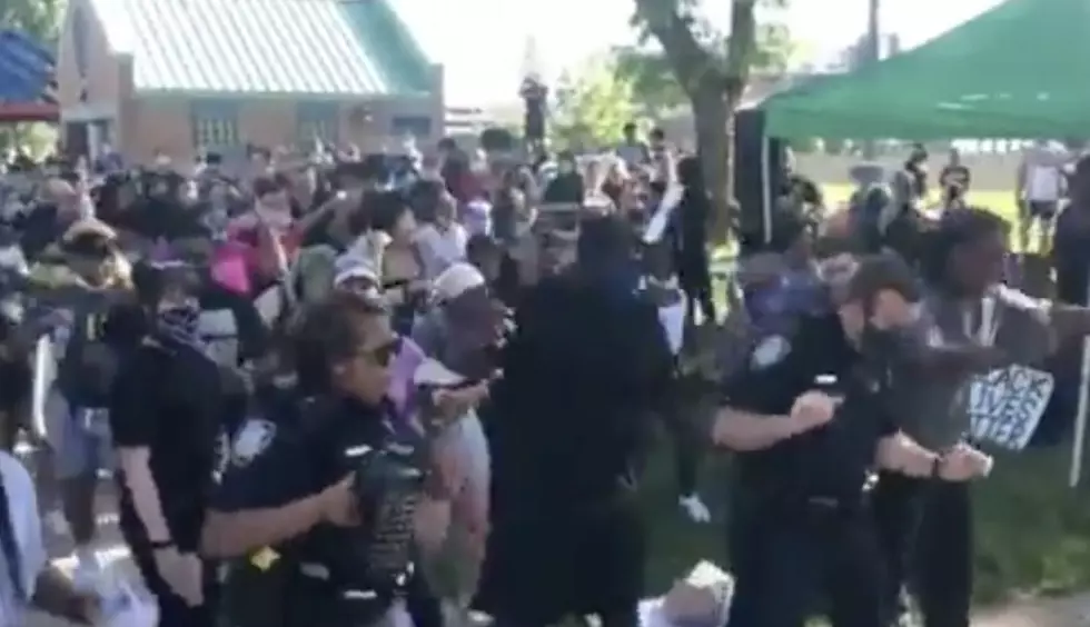 Protestors and Police Do ‘Cupid Shuffle’ In Lincoln, Nebraska [VIDEO]
