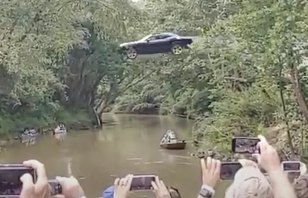 Car Jumps Across Tickfaw River at &#8216;Bo&#8217;s Extravaganza&#8217; Festival [VIDEO]