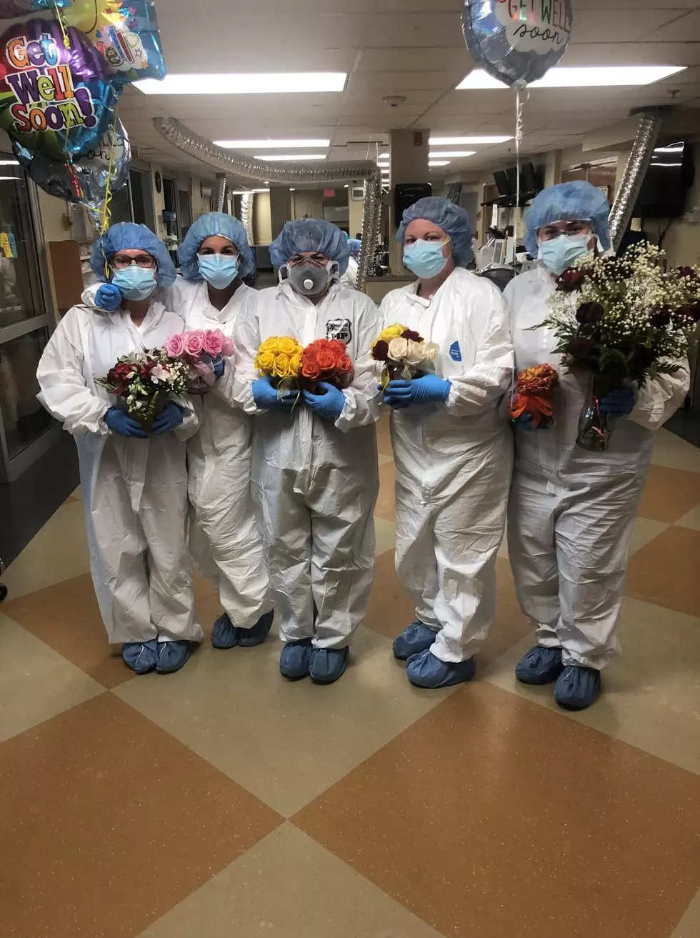 Husband Sends Flowers Daily To Wife In Hospital With COVID-19
