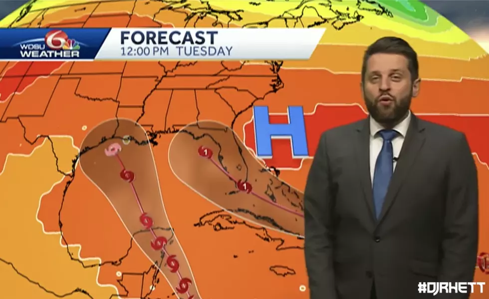 DJ Rhett Delivers Hilarious 'Tale Of Two Storms' Weather Forecast