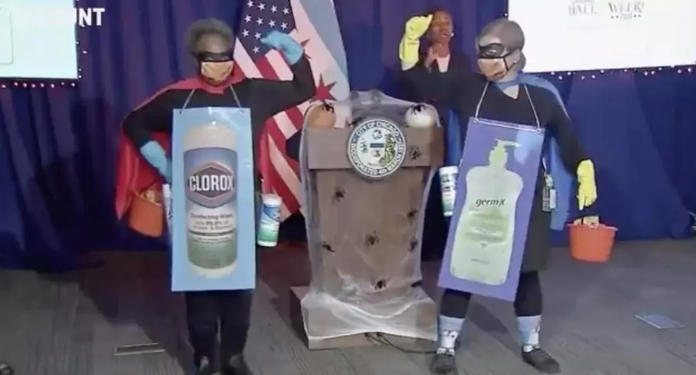 Chicago Mayor Dresses Up As Superhero To Fight COVID-19