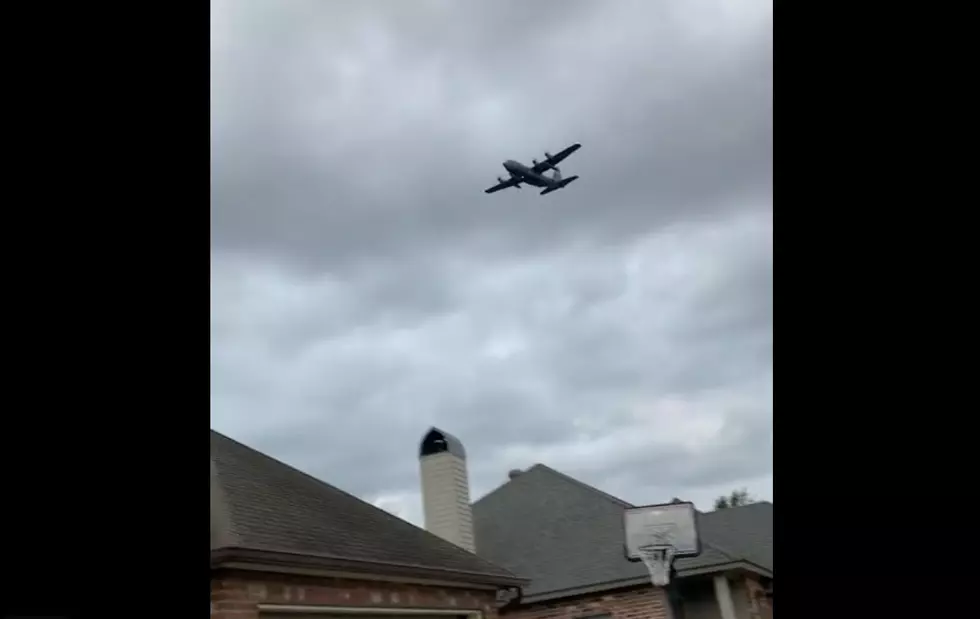 Military Plane Continues Mosquito Spraying On Monday, Leaving Some Lafayette Parish Residents With Questions