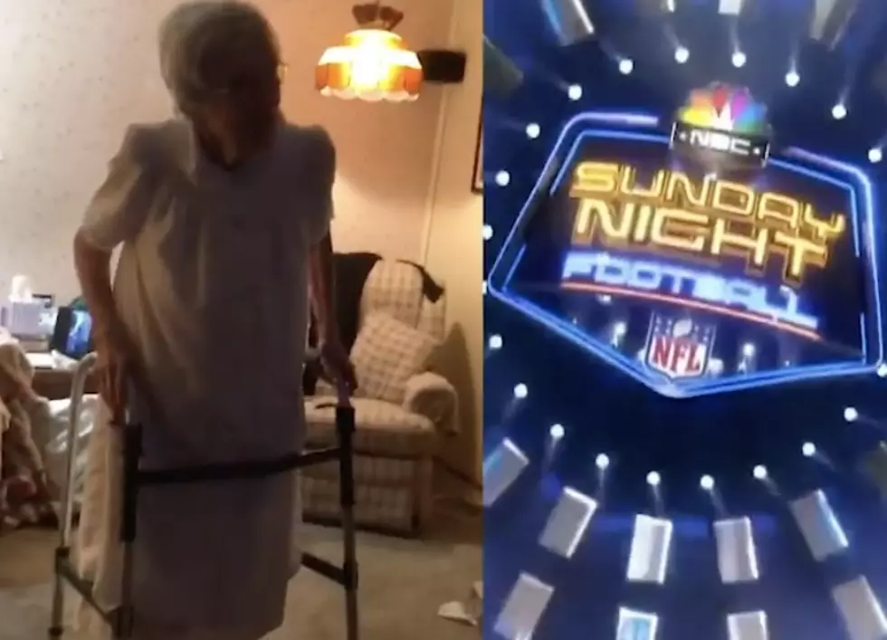 Grandma Dances to Sunday Night Football Intro Prior to Saints Game [VIDEO]