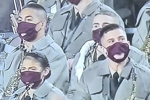 Fans Question Masks of Texas A&#038;M Band During LSU Game [PHOTO]