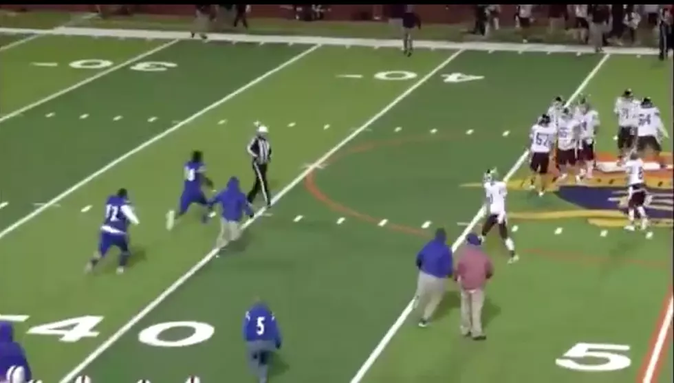 VIDEO: Texas High School Football Player Gets Ejected – Runs Back On The Field And Blindsides The Official