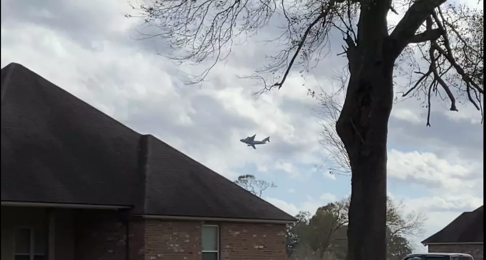 Large Planes Fly Low Over Lafayette – Residents Keep Their Eyes To The Sky
