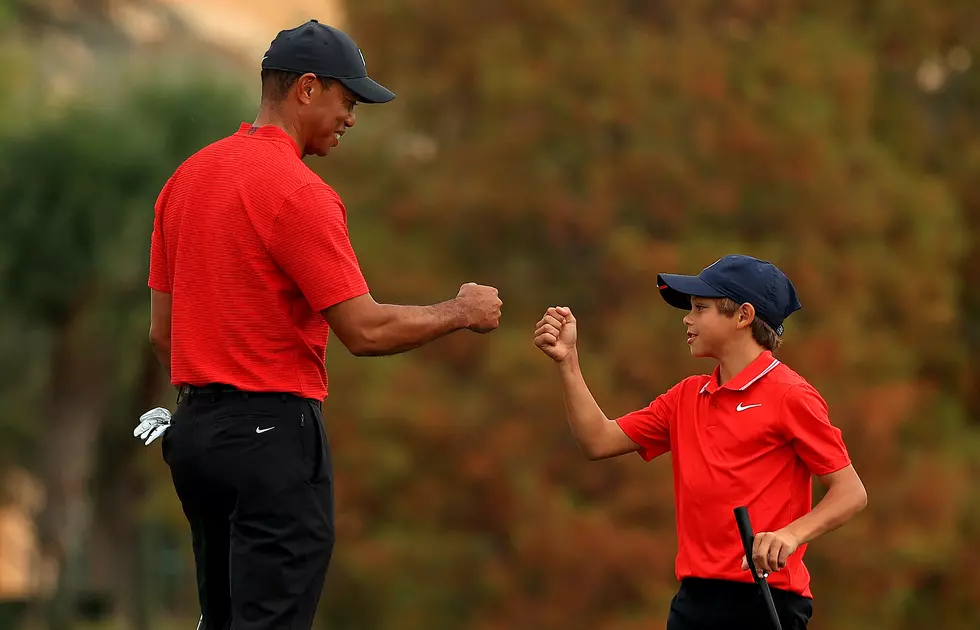Tiger Woods Emotionally Reacts To Son Charlie Woods’ First Ever Eagle [VIDEO]
