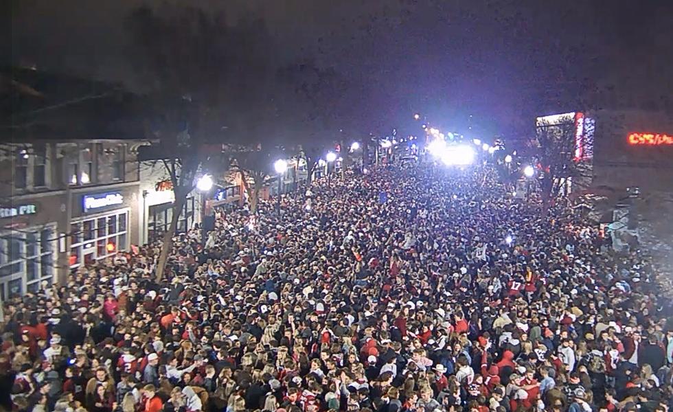 Photos Show Massive Crowds Taking To Tuscaloosa Streets After Alabama National Championship Win