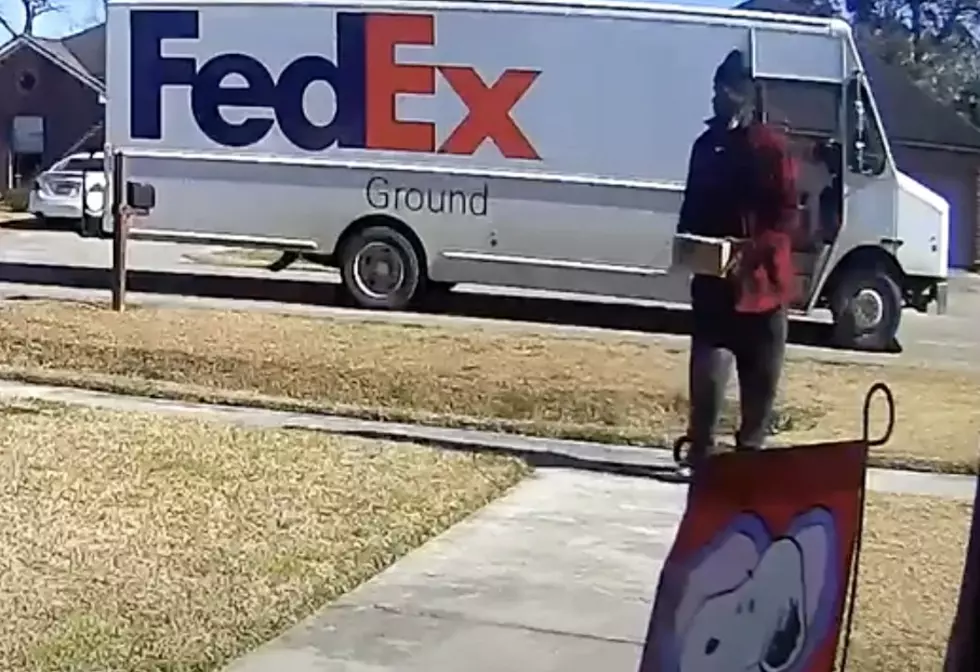 FedEx Delivery Person Caught Throwing Package In Lafayette Area [VIDEO]