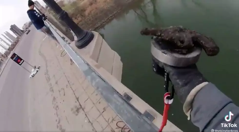 Magnet Fishermen Pull Up Pistol from the Depths &#8211; See What Else They Found