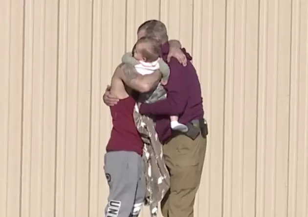 Father of Missing Child Near New Orleans Embraces Police Officer [VIDEO]