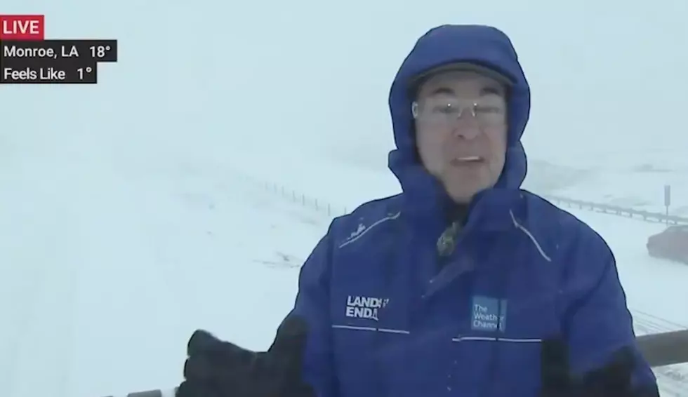 Upstate New York? Nope, That Whiteout On The Weather Channel Is Actually Louisiana
