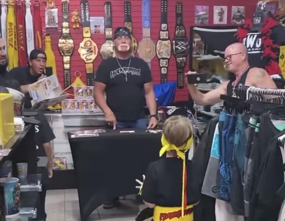 Kid Walks Into Hulk Hogan’s Beach Store and Owns Him [VIDEO]