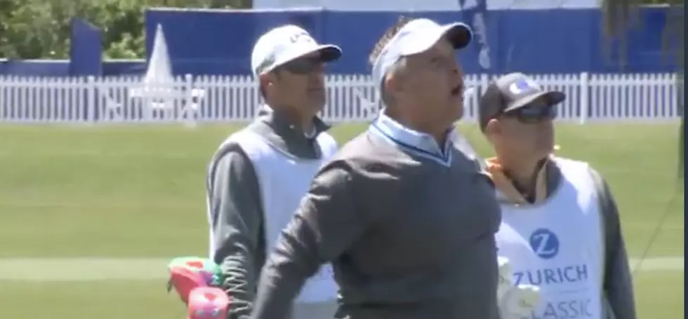 Coach Sean Payton Of New Orleans Saints Hits Golf Ball Into Fans At Zurich Classic Pro-Am