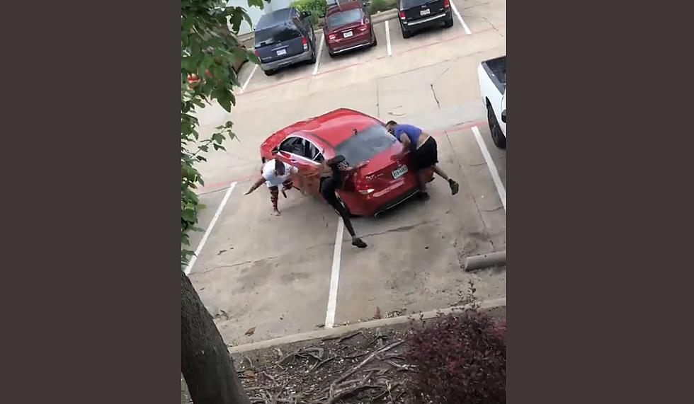 Parking Lot Argument In Dallas Escalates When Car Reverses And Strikes Three People