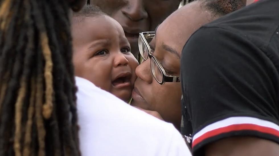 Emotional Moment 8-Month-Old Baby Is Reunited With Family In Lafayette After Being In Stolen Car