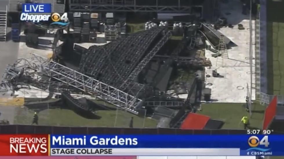 Stage Collapses At Rolling Loud