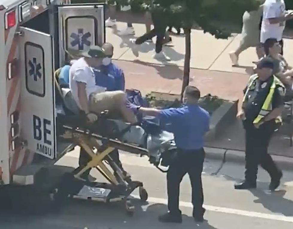 Man Refuses Medical Attention, Runs Away From Paramedics [VIDEO]
