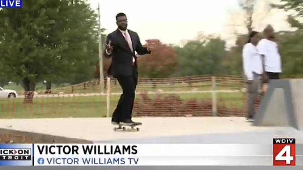 Rad Reporter Shreds New Skatepark While Delivering Flawless Story