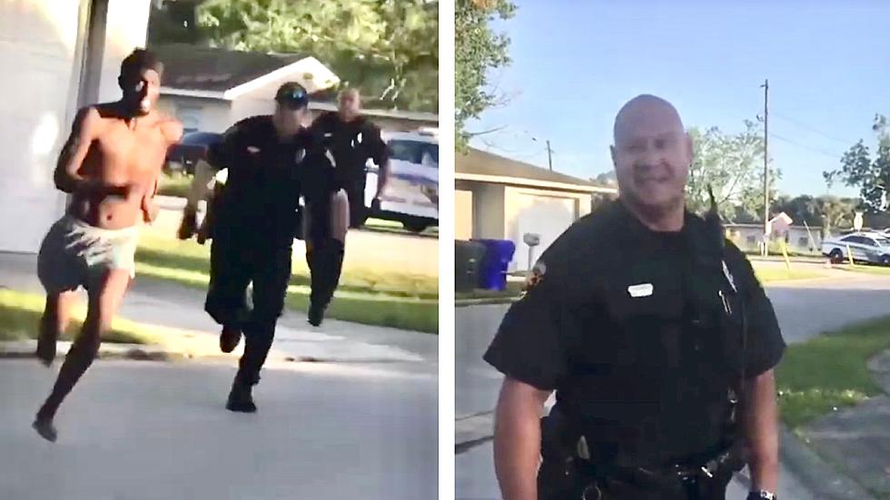 Officer Amuses Crowd After Hilariously Giving Up Foot Pursuit – ‘Rock Don’t Run Anymore’