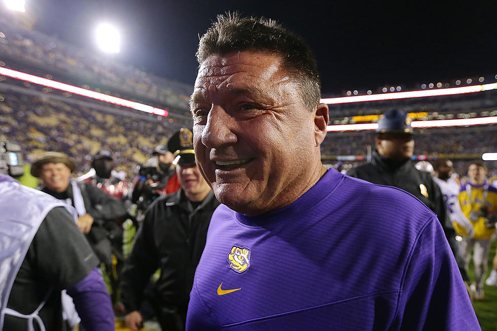 Former LSU Coach Ed Orgeron Spotted in Destin Living His Best Life [PHOTOS]