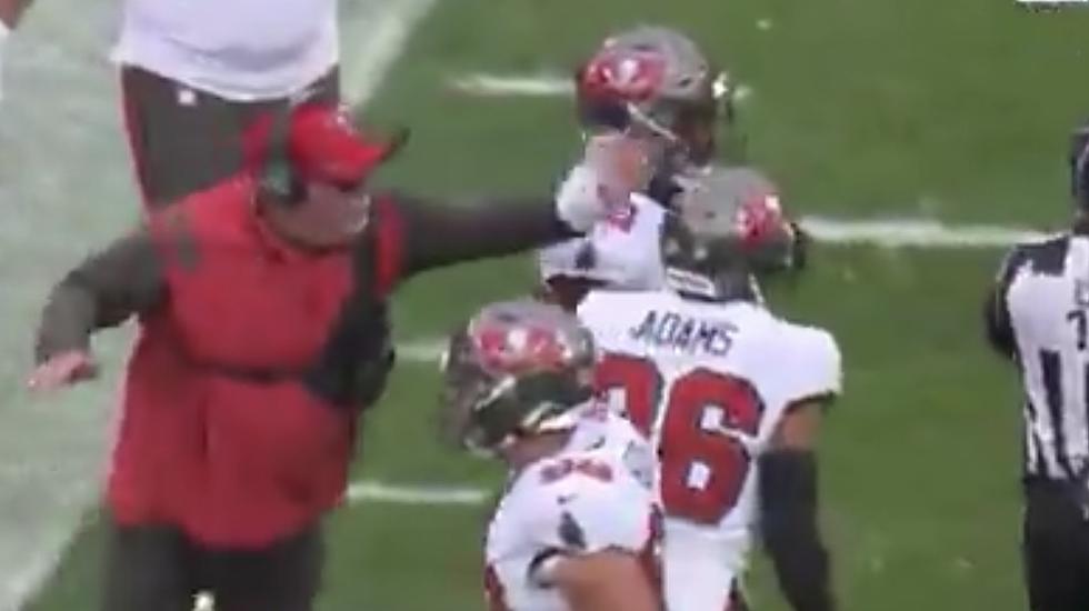 Smack to Head of Own Player by Bucs’ Coach Bruce Arians Cost Him $50,000